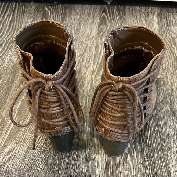 sm new york tan booties 7 - Picture 3 of 4